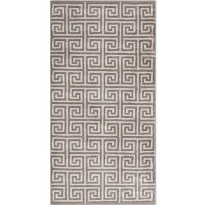Cawö Cawo Noblesse Elegance Allover print Washandje 16/22 graphit