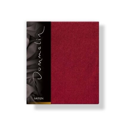 Dommelin Dommelin Kussensloop Uni Satijn 300TC 580 Rosso 60x70