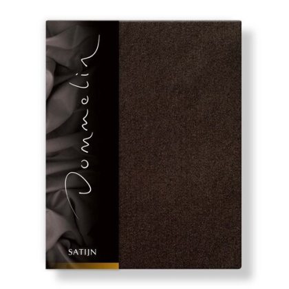 Dommelin Dommelin Hoeslaken Uni Satijn 300TC 575 Choco 90x220/30