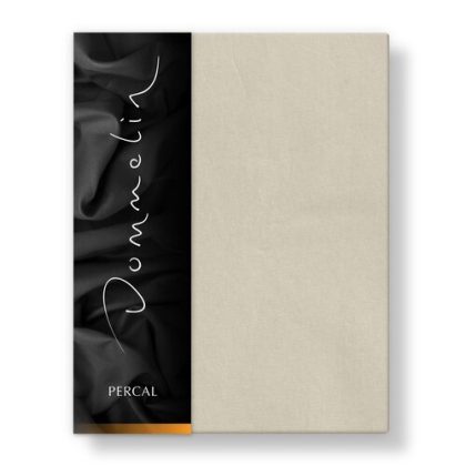 Dommelin Dommelin Laken Uni Percal 200TC 518 Camel 160x270 cm