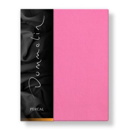Dommelin Dommelin Laken Uni Percal 200TC 578 Fuchsia 160x270 cm