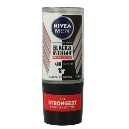 Nivea Men deodorant roller black & white max protection 50 Milliliter
