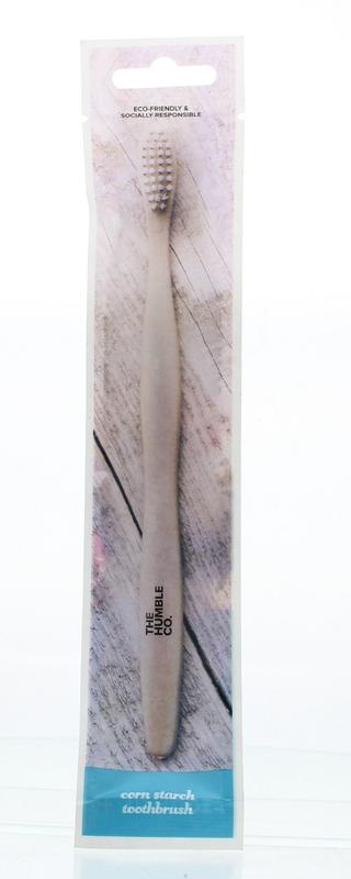 The Humble Co Tandenborstel bioplastic volwassenen 1 Stuks