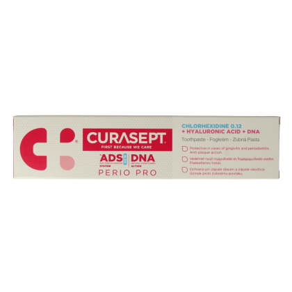 Curasept ADS DNA Perio Pro 712 CHX 0,12% + HA tandpasta 75 Milliliter