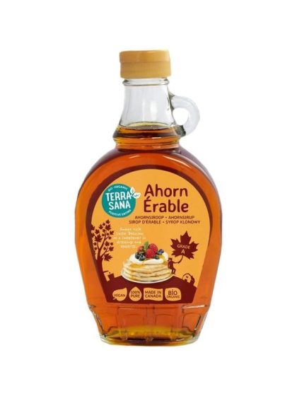 TerraSana Ahornsiroop graad A bio 250 Milliliter