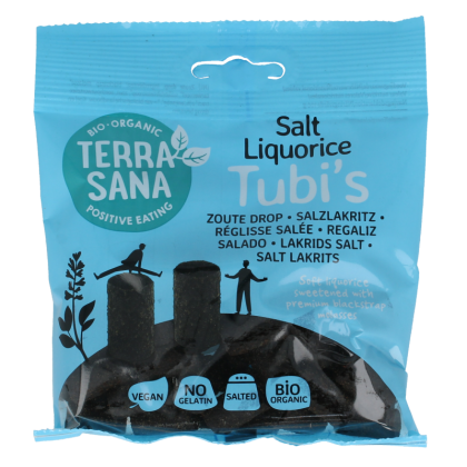 TerraSana Zoute drop tubi's bio 100 Gram
