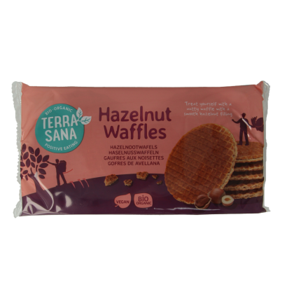 TerraSana Hazelnootwafels bio 175 Gram