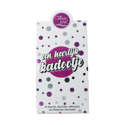 Voor Jou! Cadeau doos een heerlijk kadootje 100 Gram