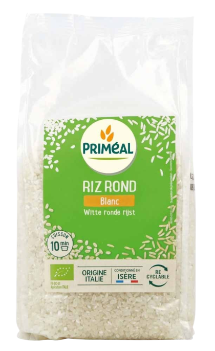 Primeal Witte ronde rijst bio 1 Kilogram
