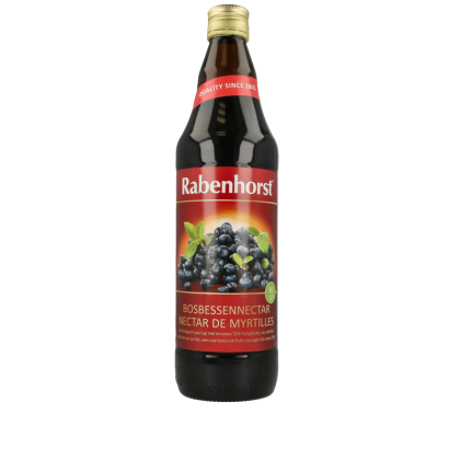 Rabenhorst Bosbessen/blauwe bes nektar bio 750 Milliliter