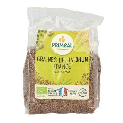 Primeal Lijnzaad bruin bio 250 Gram