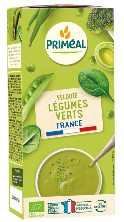 Primeal Veloute gebonden soep groene groenten bio 330 Milliliter