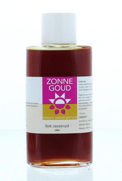 Zonnegoud Sint Janskruid olie 100 Milliliter
