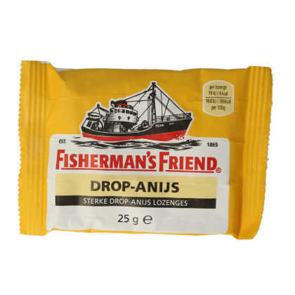 Fisherman's Friend Sterk drop-anijs 25 Gram