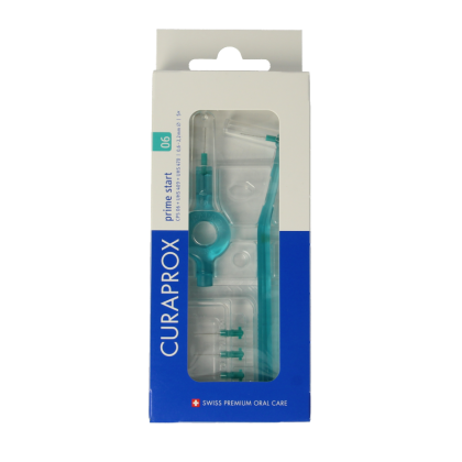 Curaprox CPS 06 prime start rager set turquoise 2.2 mm 1 Set