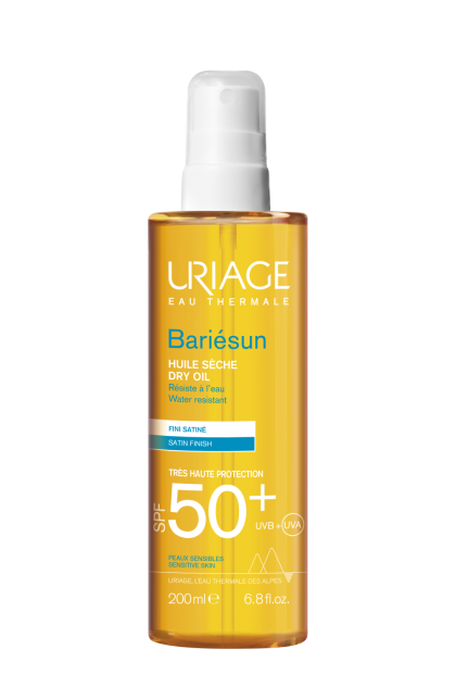 Uriage Sun droge olie SPF50 200 Milliliter