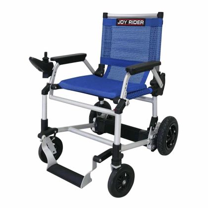 e-Ability Elektrische rolstoel JoyRider | Makkelijk opvouwbaar | Joystick besturing | Blauw | ZROLBL | e-Ability