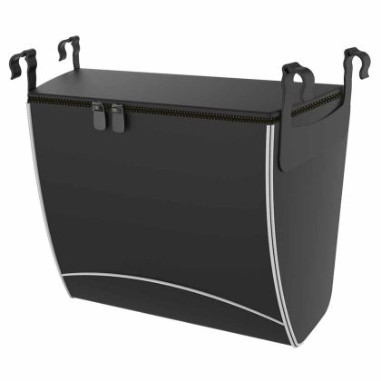 Rehasense Luxe tas met ritssluiting voor Rehasense rollator Server en Athlon | Waterdicht | Zwart | ACR01028