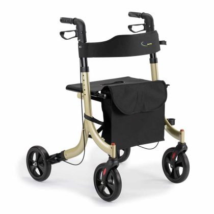 MultiMotion Lichtgewicht rollator Light (6,9 kg) | MultiMotion | Champagne | Lichtgewicht rollators | Aluminium | Loophulpmiddelen | 10050012