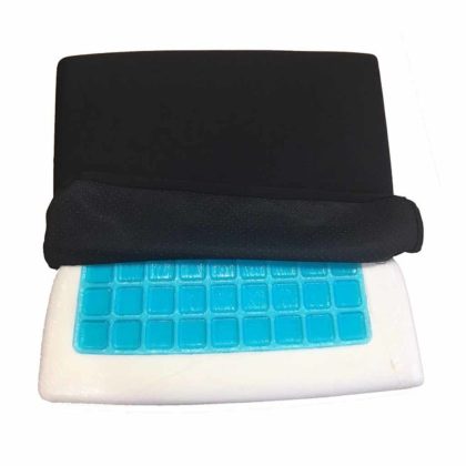 ThuiszorgwinkelXL Zitkussen met Gel en Memory foam | Afneembare hoes | Langdurig zitten | Auto, thuis of kantoor | Aidapt | VA126SD