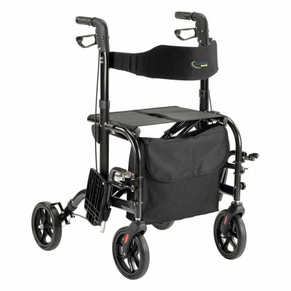 MultiMotion Duo rollator (rollator & rolstoel in 1) | MultiMotion | Maximaal 113 kg | Antraciet | 10050015