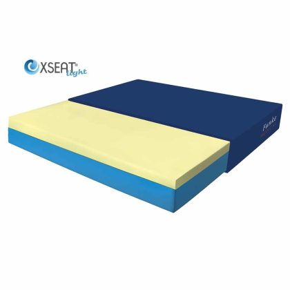 ThuiszorgwinkelXL Rolstoelkussen XSeat Light | 48 x 42 x 5 cm | Anti-decubitus | Maximaal 120 kg | Afneembare waterafstotende hoes | X-SEATL4842