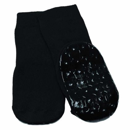 Able2 Anti-slip sokken | Kleur: Zwart | Maat: 35 - 38 | Rubberen onderlaag | Wasmachine wasbaar | Able2