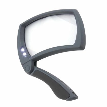 ThuiszorgwinkelXL Opvouwbaar vergrootglas met led verlichting - Vergroot 2 maal - Incl. batterijen