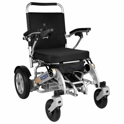 e-Ability Elektrische opvouwbare rolstoel ProRider SF - Split frame | Actieradius: 30 km | Max. snelheid 7,5 km/u | Joystick besturing | E-APR03 | e-Ability