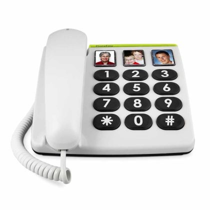 Doro PhoneEasy 331ph seniorentelefoon met 3 fotoknoppen | Doro