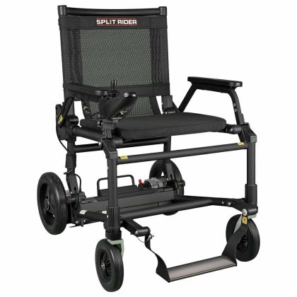 ThuiszorgwinkelXL SplitRider Ultra Light- De Lichtste Opvouwbare Elektrische Rolstoel (8,6 kg)