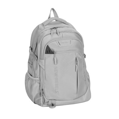New Rebels Vince Baldwin Lichtgrijs 33L Rugtas Waterafstotend Laptop 15.6"