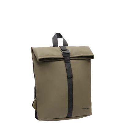 New Rebels Mart Los Angeles Olijf Groen 7L Rolltop Rugzak Waterafstotend