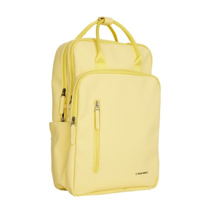 New Rebels William Milwaukee 18L Rugzak Waterafstotend Laptop 15.6" Butter Yellow