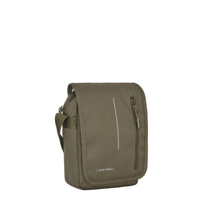New Rebels Valor Cincinnati Flapover Olive - Waterbestendige Schoudertas - 2.9 L