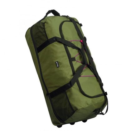 New Rebels Airmont Newark Olijf 110L Rollable Trolley Weekendtas Waterafstotend