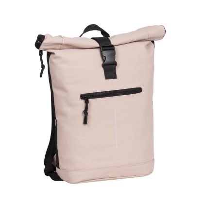 New Rebels Mart New York Oudroze 21L Rugtas Rolltop Waterafstotend Laptop 15.6"