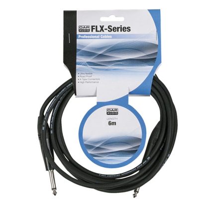 DAP FLX05 - ongebalanceerde mono Jack kabel 6 meter