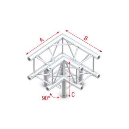 MILOS Milos Pro-30 Square P Truss - Corner 3-way 90