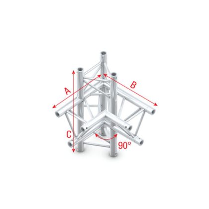 MILOS Milos Corner 90° up/down, right 71 cm P truss