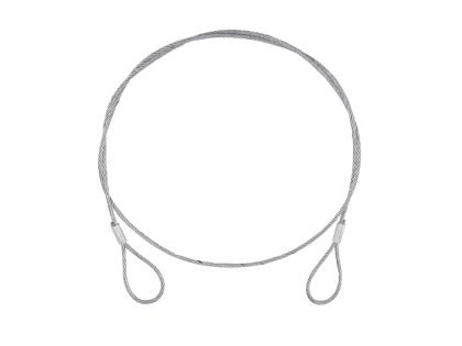 Eurolite EUROLITE Steel (SC) Rope 900x4mm silver without quick link