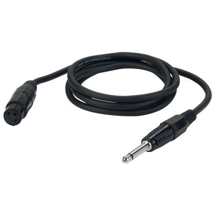 DAP DAP FL02 - unbal. XLR female 3 p. > Jack mono 1,5 meter