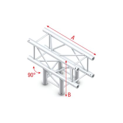 MILOS B-stock Pro-30 Square P Truss - T-Cross 3-way - 71 cm