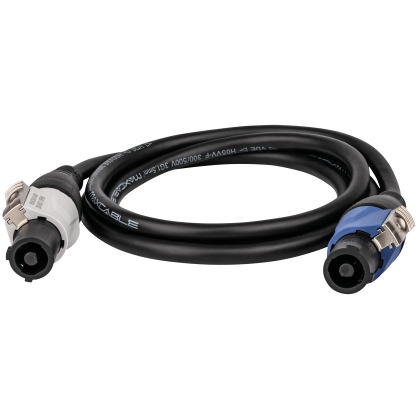 DAP Stroomkabel Powercon doorlus kabel 1,5 meter