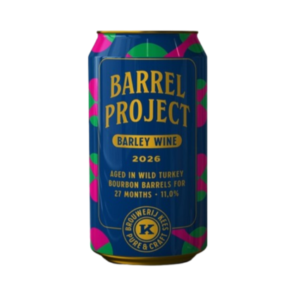 Kees Barrel Project 2026: Barley Wine 33cl