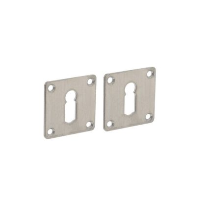 Intersteel Sleutelrozet vierkant 42x42x2mm geborsteld RVS