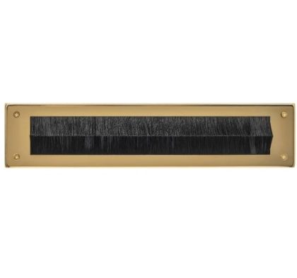 Intersteel Tochtwering rechthoekig PVD messingkleur