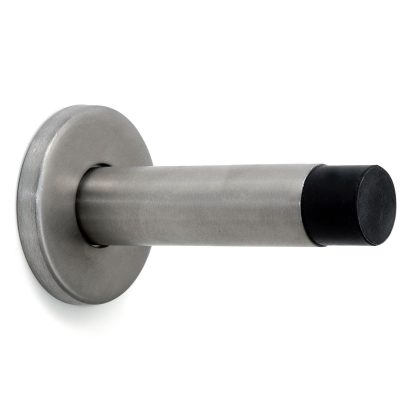 Dulimex Deurstopper wandmodel vlakke bovenkant 50x86 mm RVS