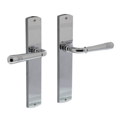 Intersteel Deurklink Helena op schild blind chroom