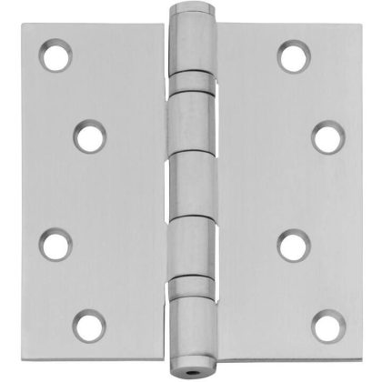 Intersteel Kogellagerscharnier rechte hoeken 89x89mm RVS geborsteld tot 70 kilo